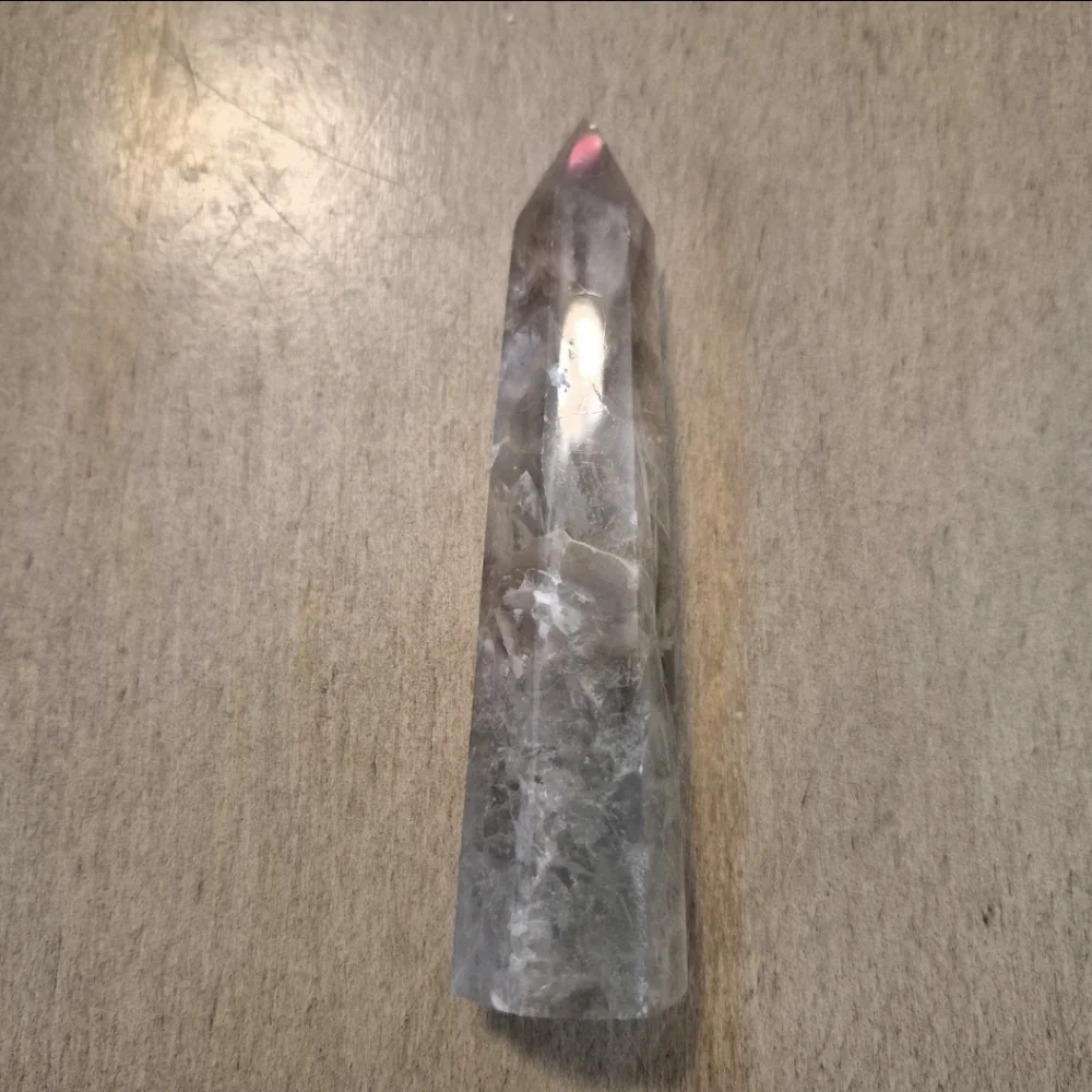 Natural Fluorite Crystal Point Obelisk Tower #A2 - Picture 8 of 10